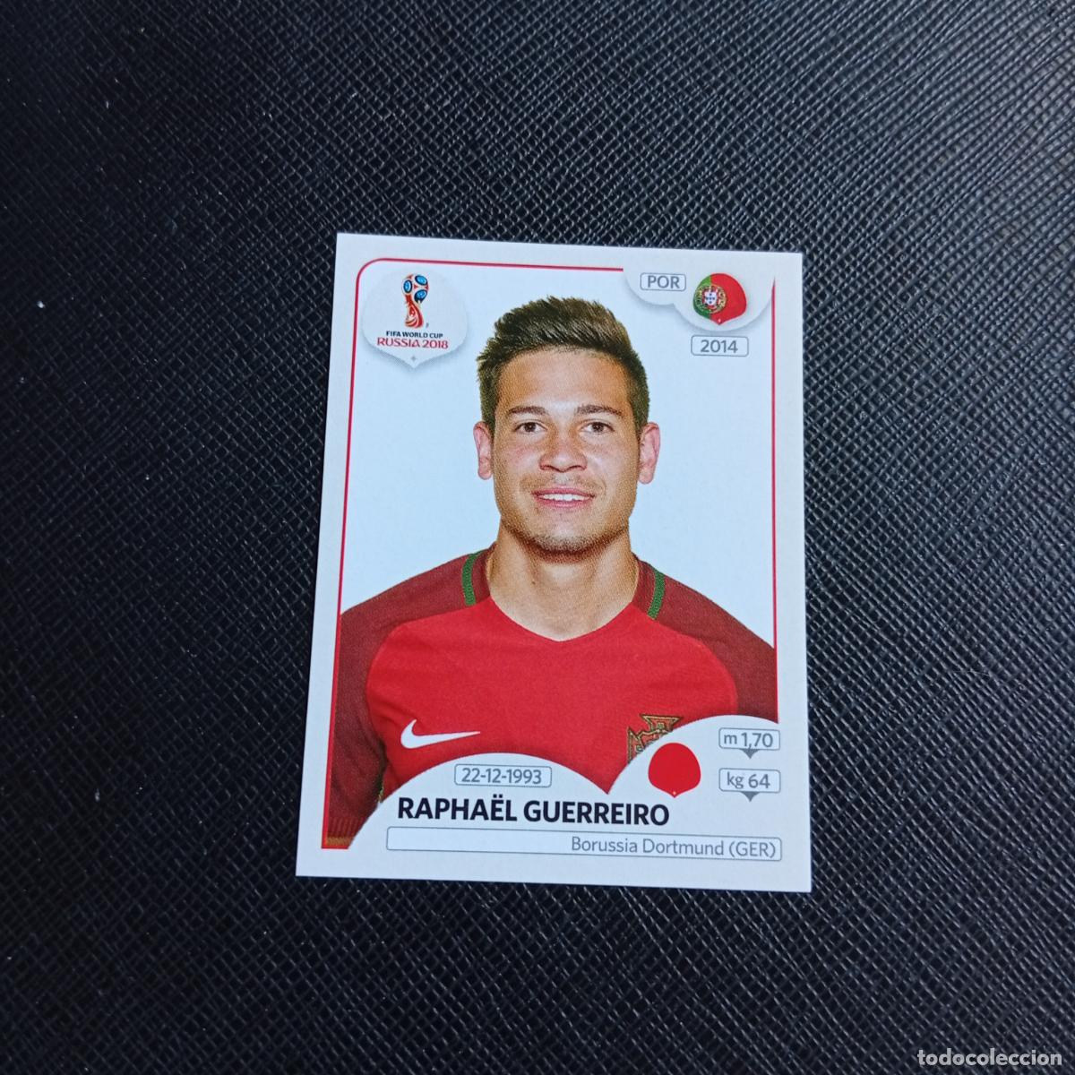 Cromos de Futebol: 120 GUERREIRO PORTUGAL PANINI MUNDIAL RUSIA 2018 CROMO FUTBOL 18 - SIN PEGAR - /CJ2 .