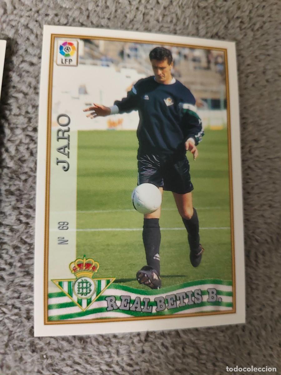 Cromos de Futebol: 69. JARO REAL BETIS MUNDICROMO FICHAS 97 98 LIGA 1997 1998 CARD ABB