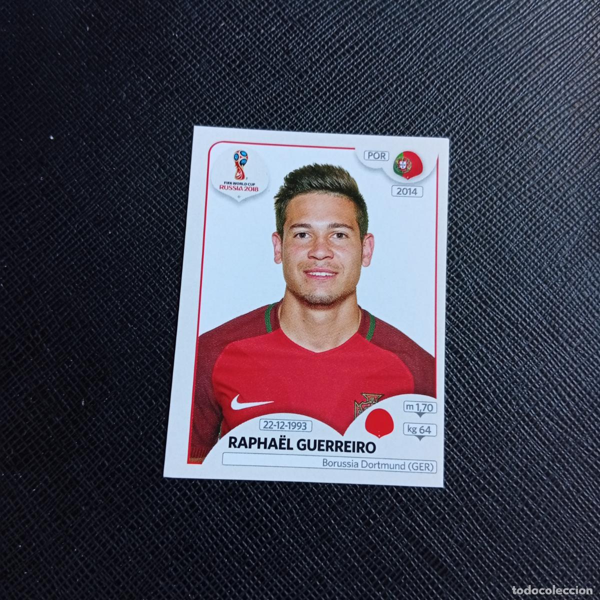 Cromos de Futebol: 120 GUERREIRO PORTUGAL PANINI MUNDIAL RUSIA 2018 CROMO FUTBOL 18 - SIN PEGAR - /CJ2 D