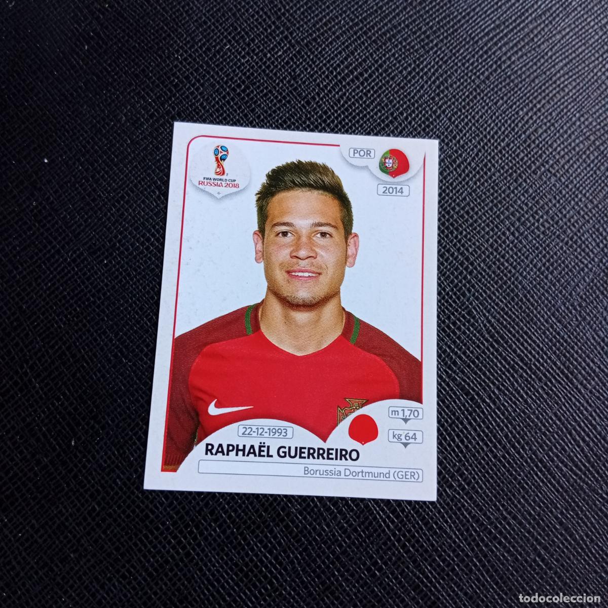 Cromos de Futebol: 120 GUERREIRO PORTUGAL PANINI MUNDIAL RUSIA 2018 CROMO FUTBOL 18 - SIN PEGAR - /CJ2