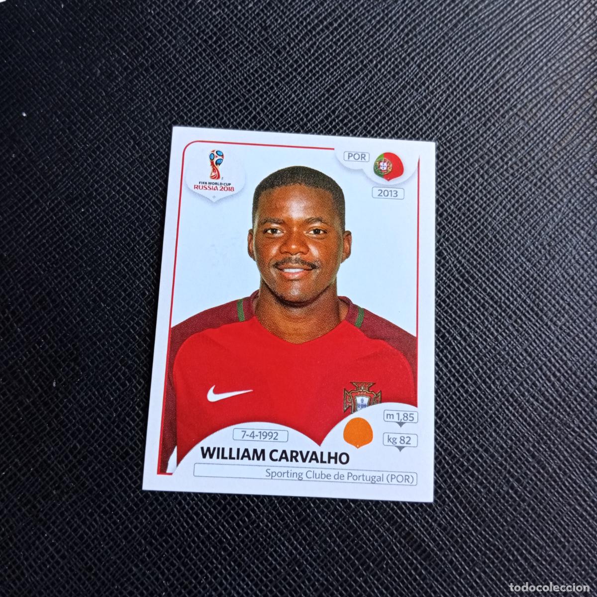 Cromos de f&uacute;tbol: 124 WILLIAM CARVALHO PORTUGAL PANINI MUNDIAL RUSIA 2018 CROMO FUTBOL 18 - SIN PEGAR - /CJ2 .