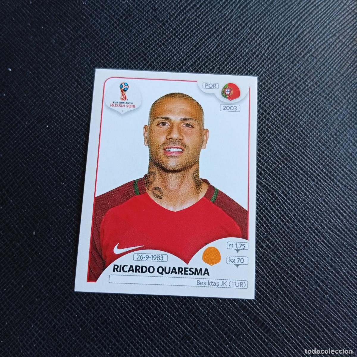 Cromos de f&uacute;tbol: 126 QUARESMA PORTUGAL PANINI MUNDIAL RUSIA 2018 CROMO FUTBOL 18 - SIN PEGAR - /CJ2