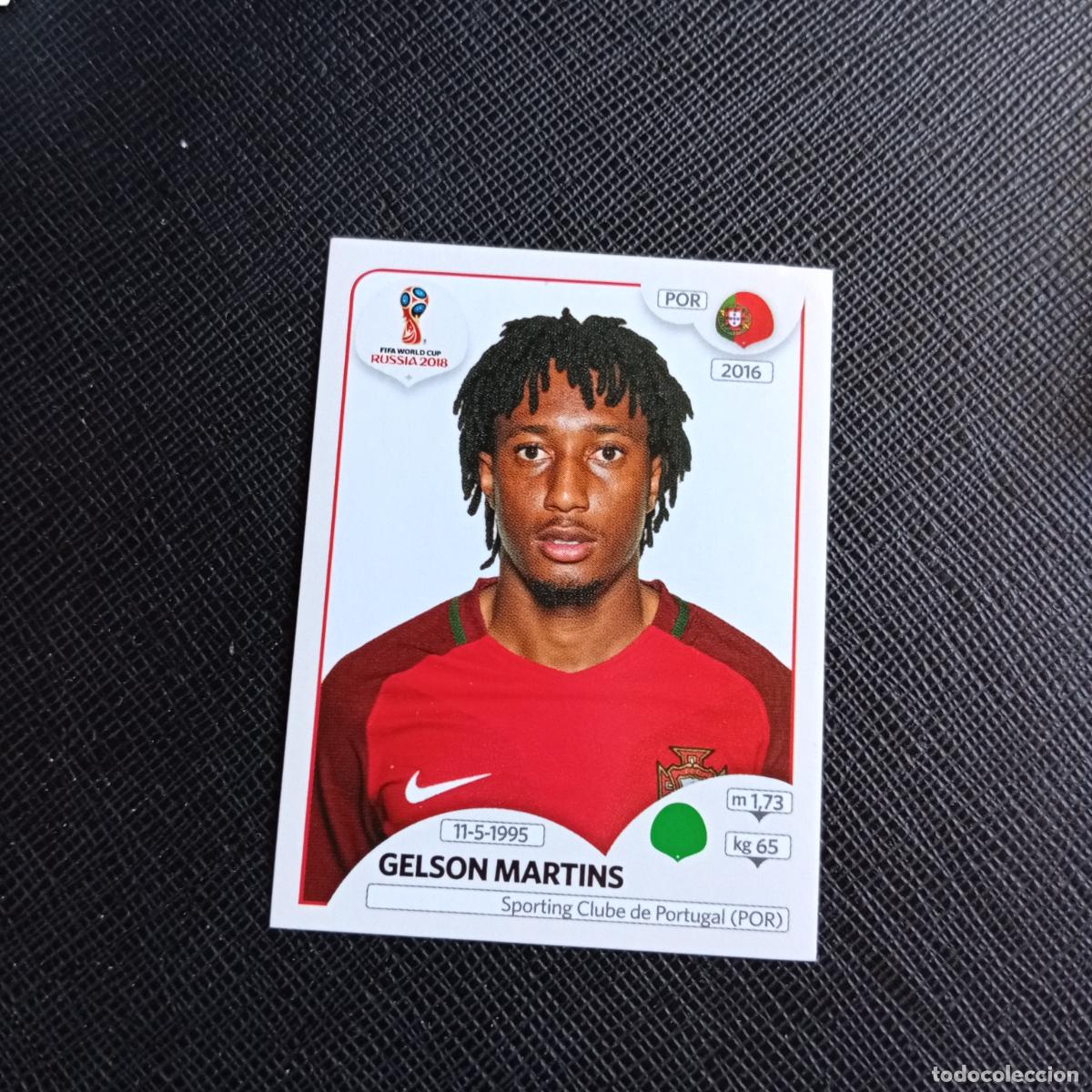 Cromos de f&uacute;tbol: 129 GELSON MARTINS PORTUGAL PANINI MUNDIAL RUSIA 2018 CROMO FUTBOL 18 - SIN PEGAR - /CJ2