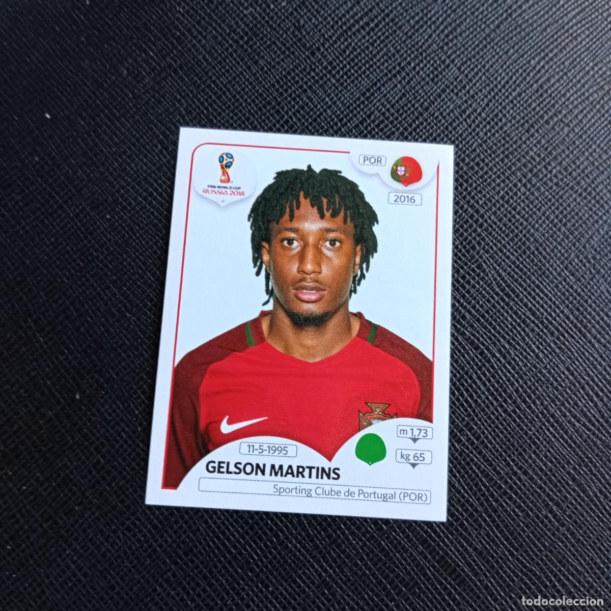 Cromos de f&uacute;tbol: 129 GELSON MARTINS PORTUGAL PANINI MUNDIAL RUSIA 2018 CROMO FUTBOL 18 - SIN PEGAR - /CJ2