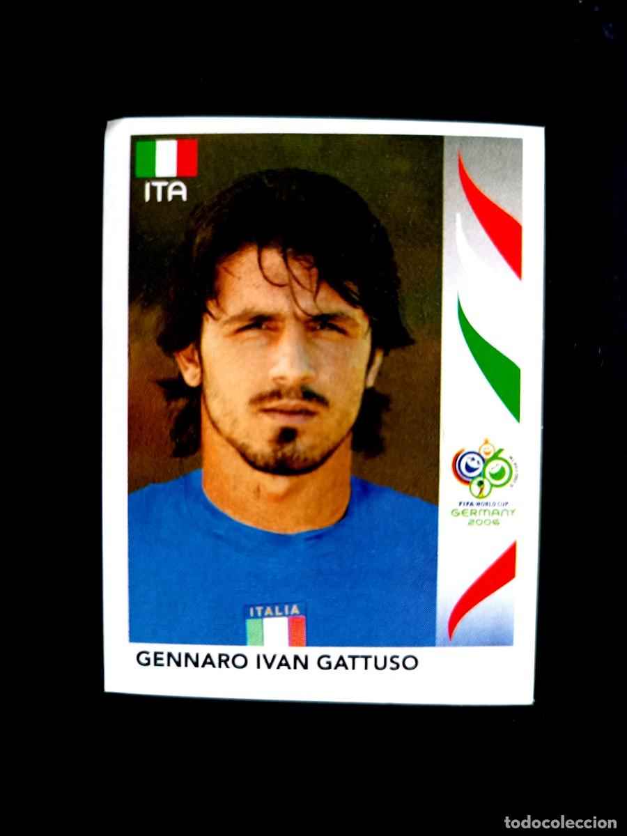 Cromos de f&uacute;tbol: 332 GENNARO GATTUSO (ITALIA) MUNDIAL ALEMANIA 2006 - PANINI STICKER - FIFA WORLD CUP GERMANY 2006
