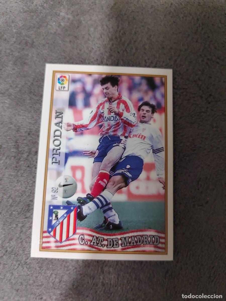 Cromos de f&uacute;tbol: 92. PRODAN ATL&Eacute;TICO MADRID MUNDICROMO FICHAS 97 98 LIGA 1997 1998 CARD ABB