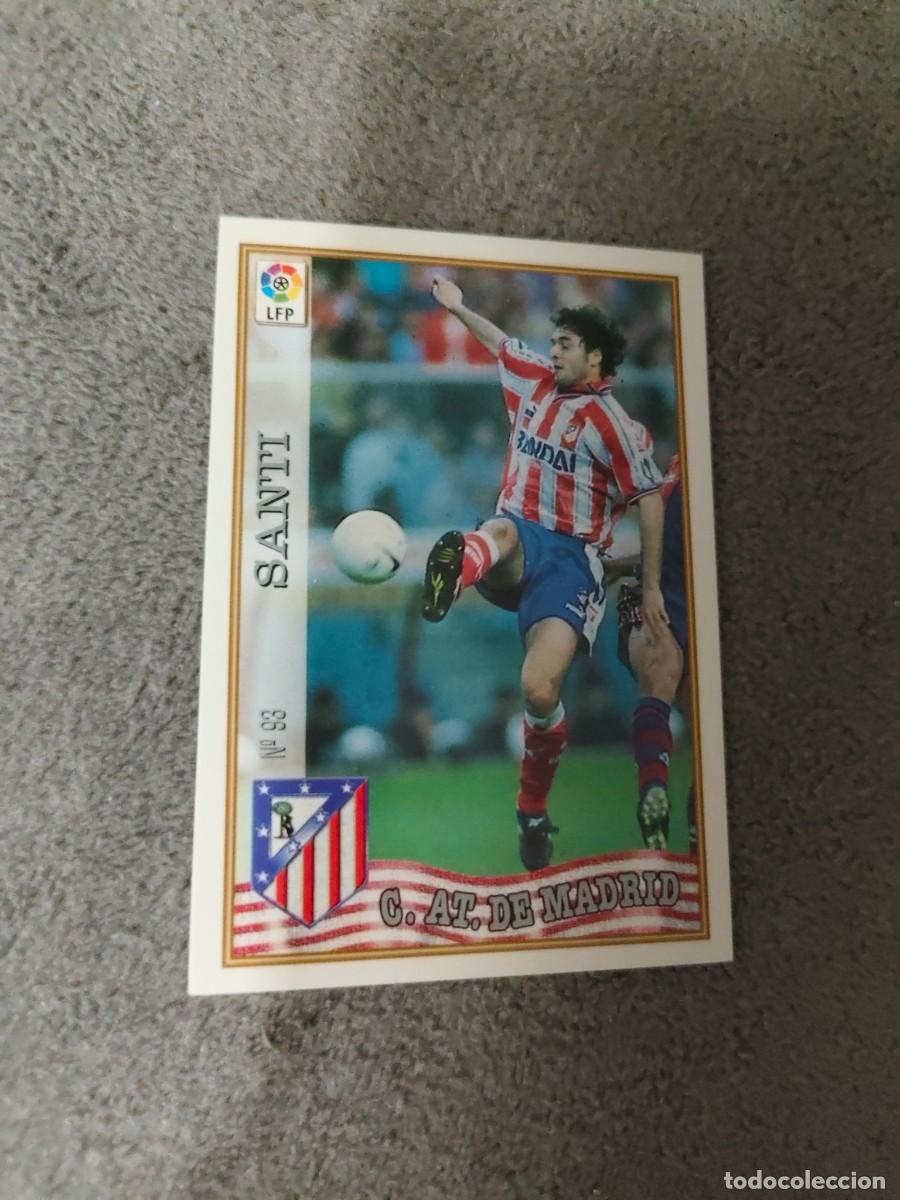 Cromos de f&uacute;tbol: 93. SANTI ATL&Eacute;TICO MADRID MUNDICROMO FICHAS 97 98 LIGA 1997 1998 CARD ABB