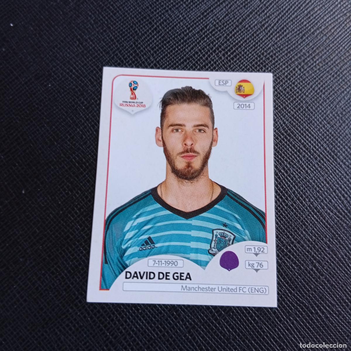 Cartes &agrave; collectionner de Football: 134 DE GEA ESPA&Ntilde;A PANINI MUNDIAL RUSIA 2018 CROMO FUTBOL 18 - SIN PEGAR - /CJ2