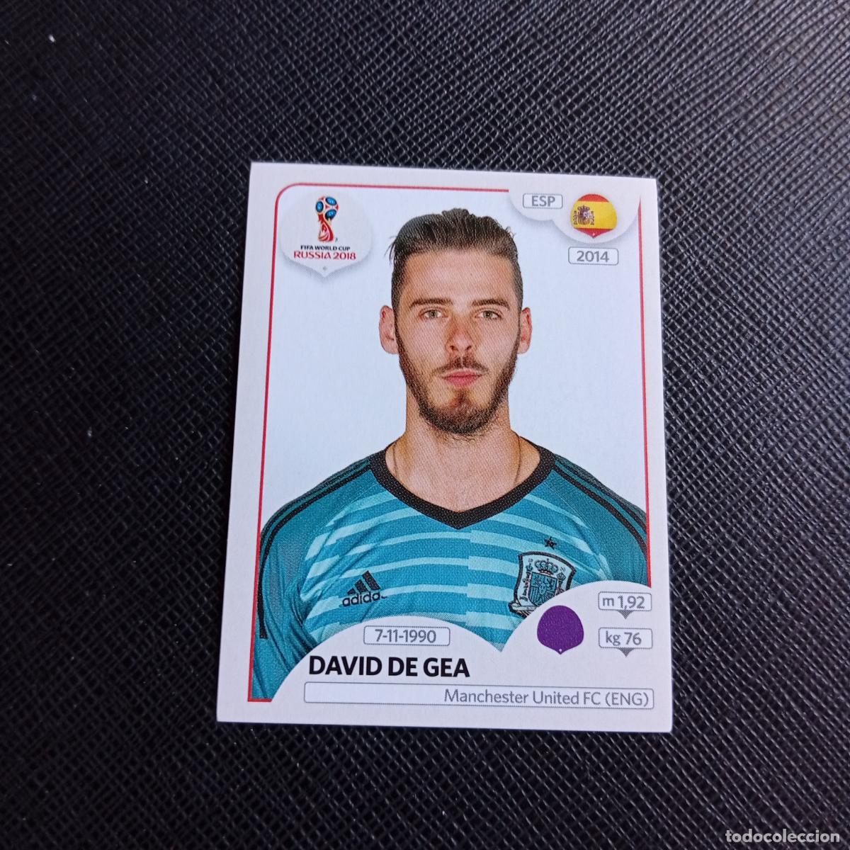 Cartes &agrave; collectionner de Football: 134 DE GEA ESPA&Ntilde;A PANINI MUNDIAL RUSIA 2018 CROMO FUTBOL 18 - SIN PEGAR - /CJ2 .