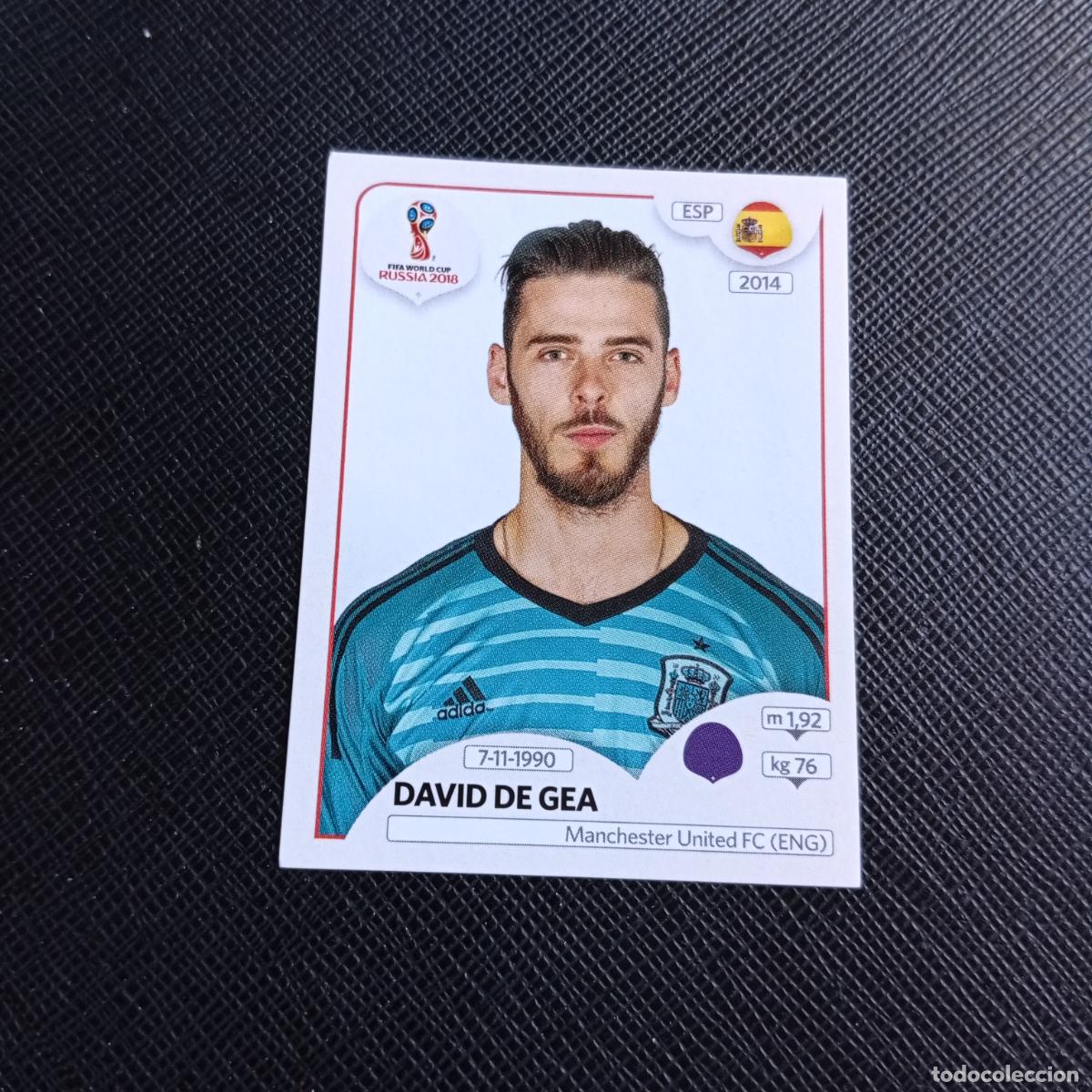 Cartes &agrave; collectionner de Football: 134 DE GEA ESPA&Ntilde;A PANINI MUNDIAL RUSIA 2018 CROMO FUTBOL 18 - SIN PEGAR - /CJ2 .