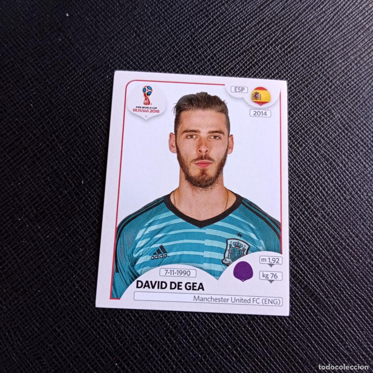 Cartes &agrave; collectionner de Football: 134 DE GEA ESPA&Ntilde;A PANINI MUNDIAL RUSIA 2018 CROMO FUTBOL 18 - SIN PEGAR - /CJ2 D
