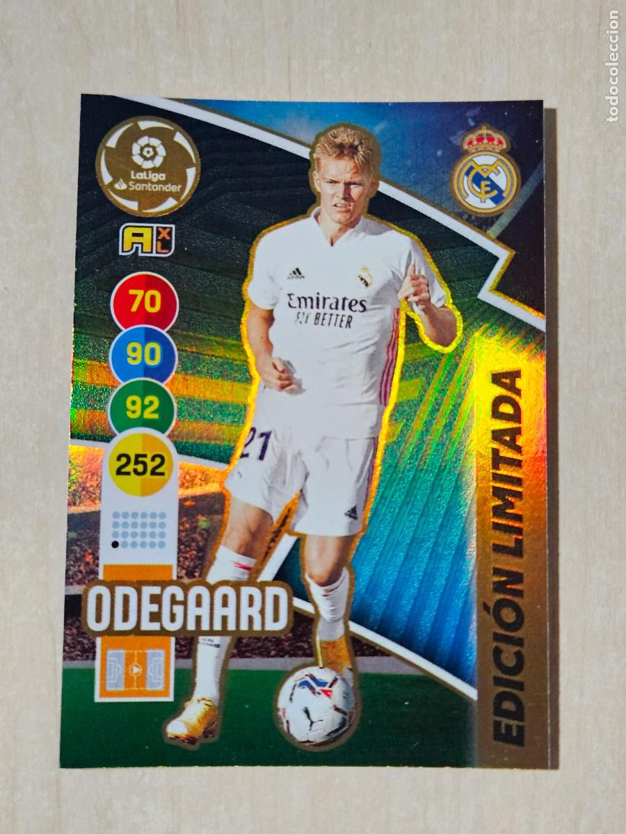 Cartes &agrave; collectionner de Football: FICHA ODEGAARD - ADRENALYN 20 21 - PANINI 2020 - 21 - CROMO - EDICION LIMITADA