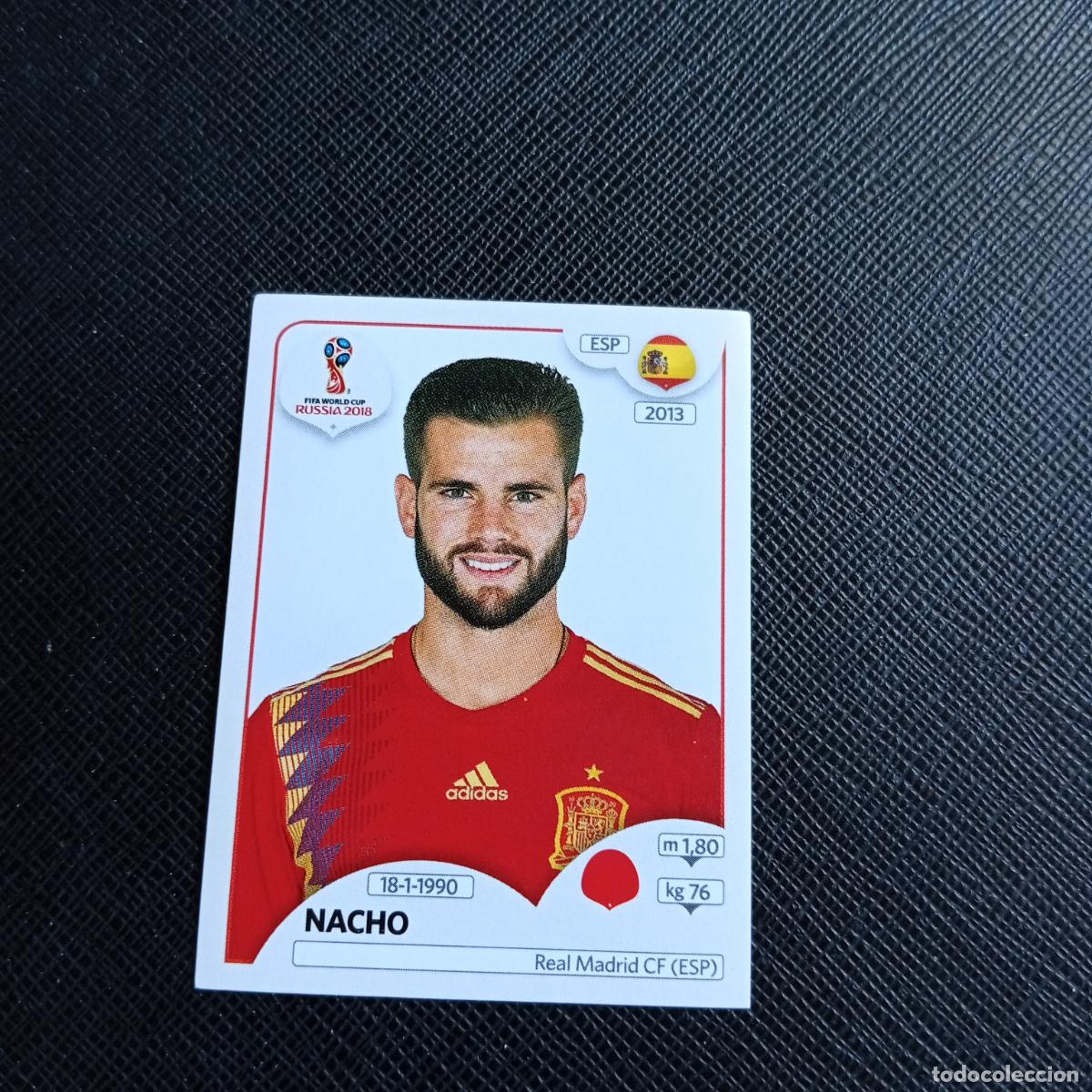 Cromos de f&uacute;tbol: 136 NACHO ESPA&Ntilde;A PANINI MUNDIAL RUSIA 2018 CROMO FUTBOL 18 - SIN PEGAR - /CJ2