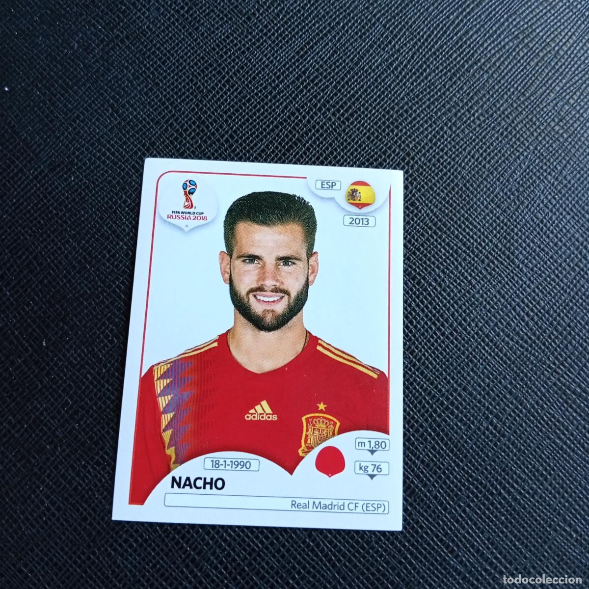 Cromos de f&uacute;tbol: 136 NACHO ESPA&Ntilde;A PANINI MUNDIAL RUSIA 2018 CROMO FUTBOL 18 - SIN PEGAR - /CJ2