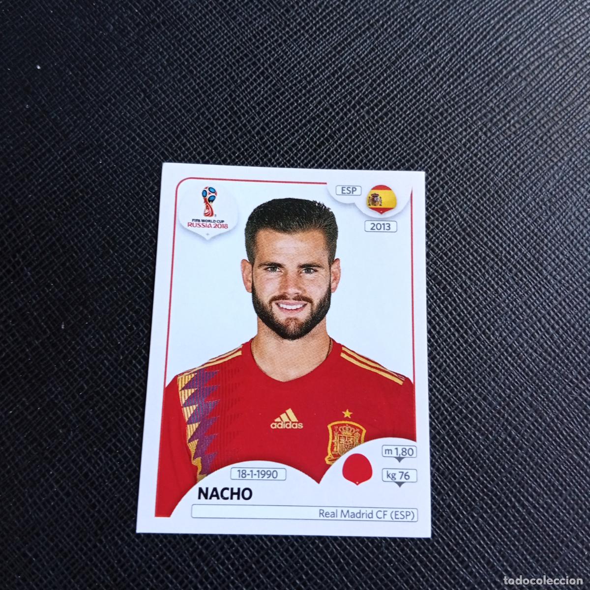 Cromos de f&uacute;tbol: 136 NACHO ESPA&Ntilde;A PANINI MUNDIAL RUSIA 2018 CROMO FUTBOL 18 - SIN PEGAR - /CJ2 .