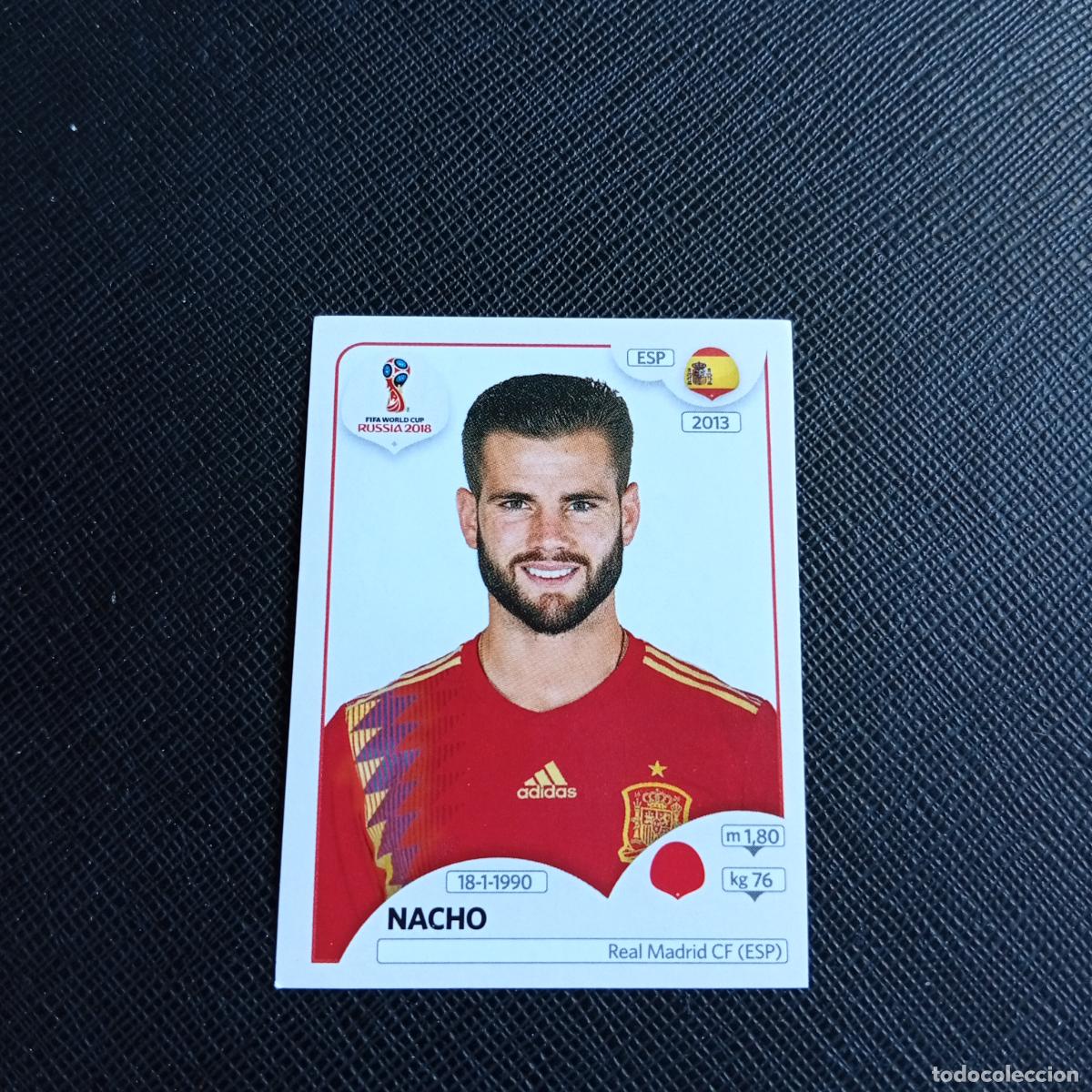 Cromos de f&uacute;tbol: 136 NACHO ESPA&Ntilde;A PANINI MUNDIAL RUSIA 2018 CROMO FUTBOL 18 - SIN PEGAR - /CJ2 .