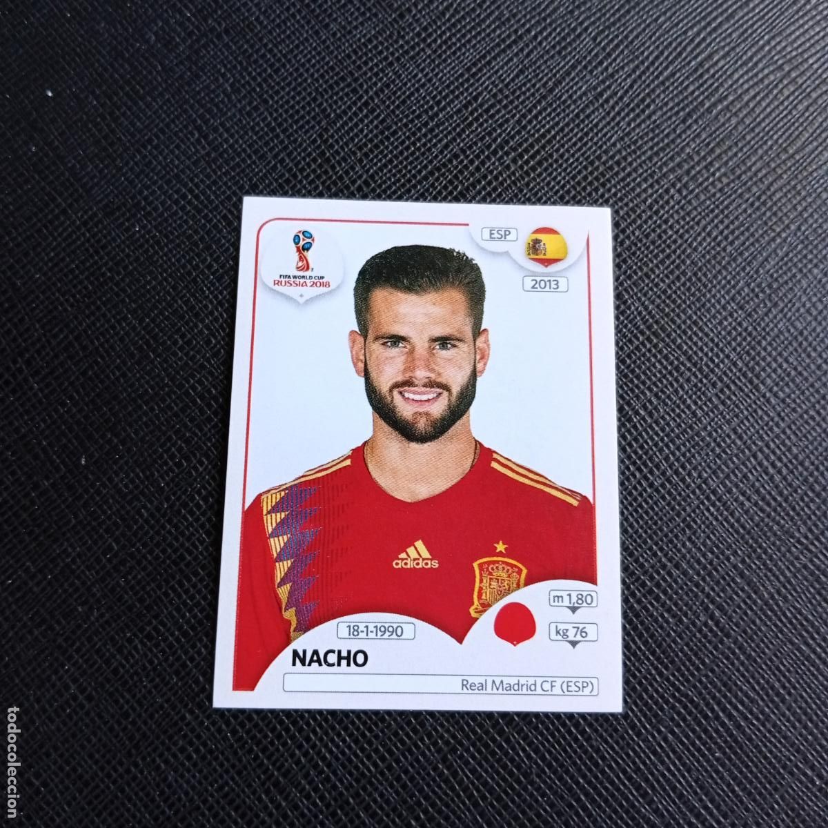 Cromos de f&uacute;tbol: 136 NACHO ESPA&Ntilde;A PANINI MUNDIAL RUSIA 2018 CROMO FUTBOL 18 - SIN PEGAR - /CJ2 ..