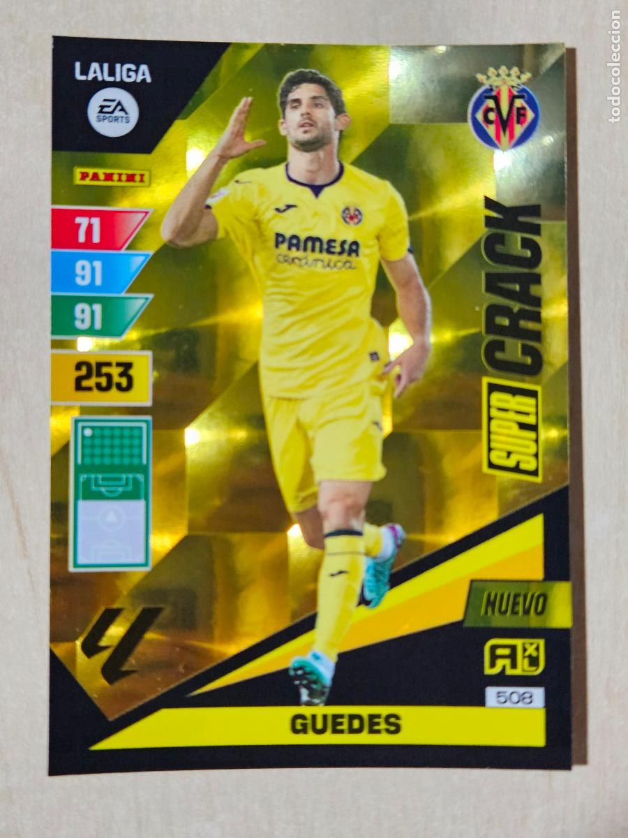 Cromos de f&uacute;tbol: FICHA N&ordm; 508 GUEDES - ADRENALYN 23 24 - PANINI 2023 - 24 - CROMO - NUEVO SUPER CRACK