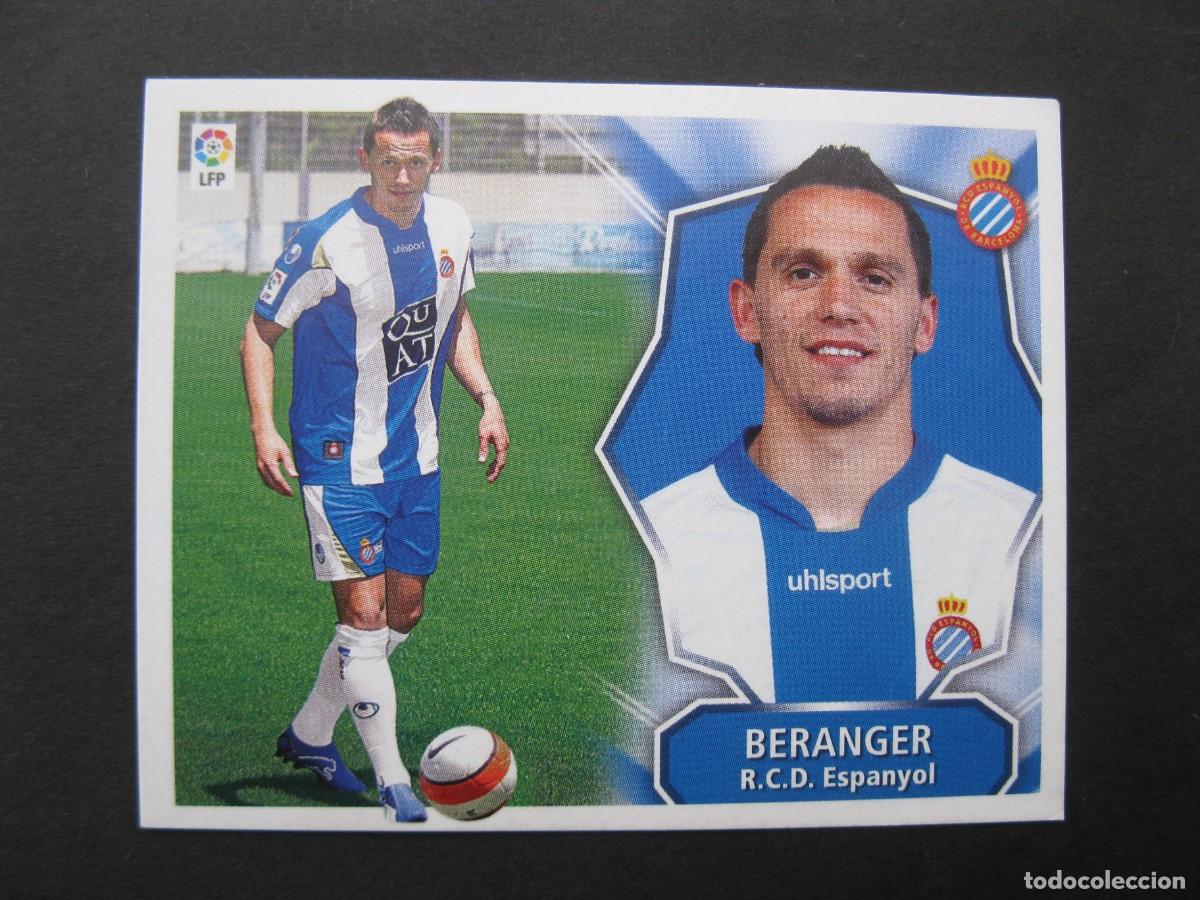 Cromos de f&uacute;tbol: BERANGER (R.C.D. ESPANYOL) - CAMPEONATO DE LIGA 08/09 - EDICIONES ESTE - NUNCA PEGADO - 2006-07