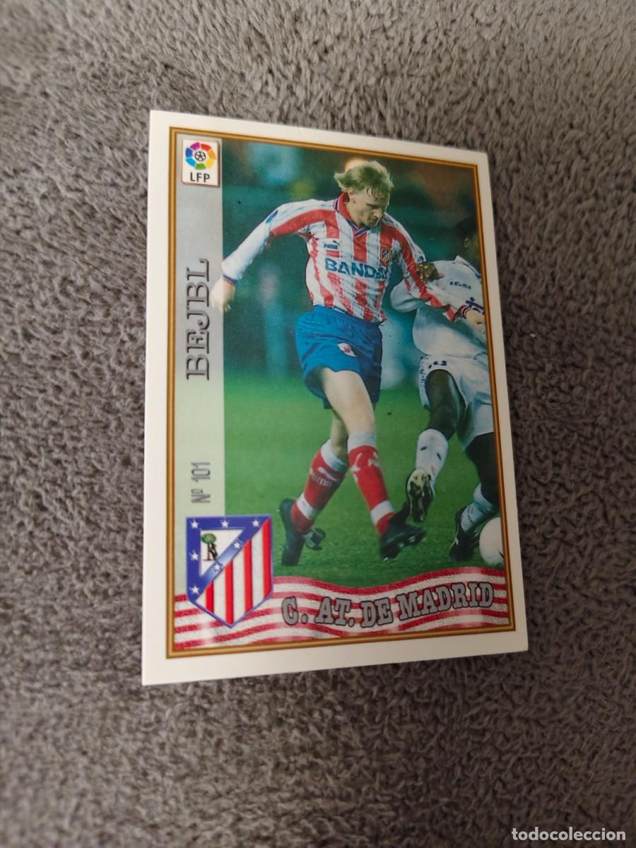 Cromos de f&uacute;tbol: 101. BJBEL ATL&Eacute;TICO MADRID MUNDICROMO FICHAS 97 98 LIGA 1997 1998 CARD ABB