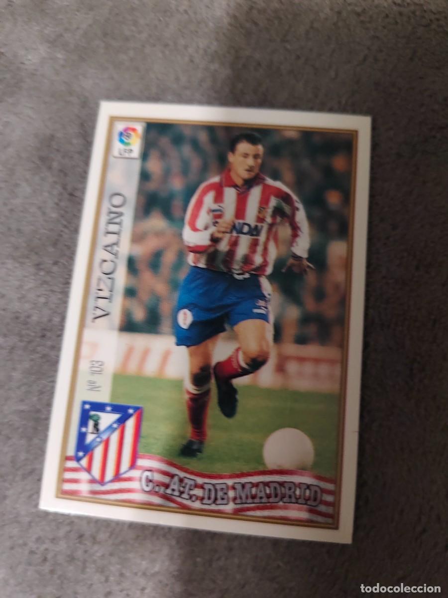 Cromos de f&uacute;tbol: 103. VIZCAINO ATL&Eacute;TICO MADRID MUNDICROMO FICHAS 97 98 LIGA 1997 1998 CARD ABB