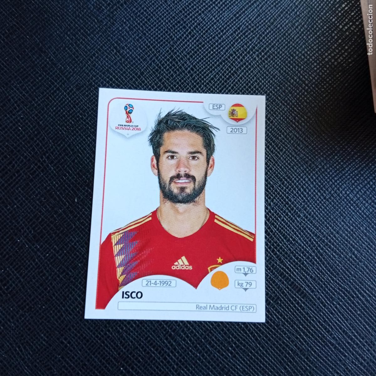 Cromos de f&uacute;tbol: 143 ISCO ESPA&Ntilde;A PANINI MUNDIAL RUSIA 2018 CROMO FUTBOL 18 - SIN PEGAR - /CJ2 ..
