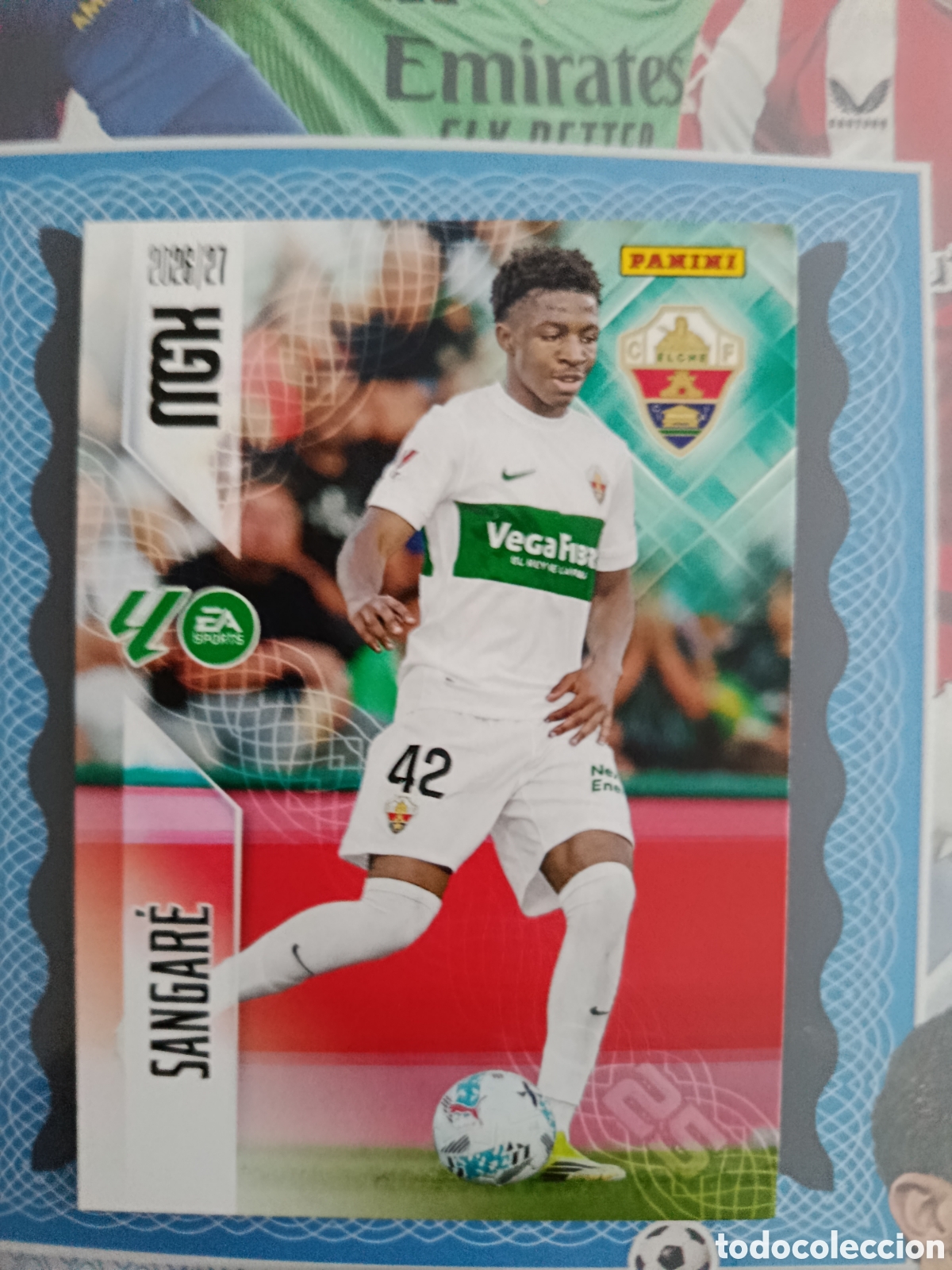Cromos de f&uacute;tbol: MEGACRACKS 2026 2027 26 27 - PANINI - N&ordm; 148 SANGARE ELCHE