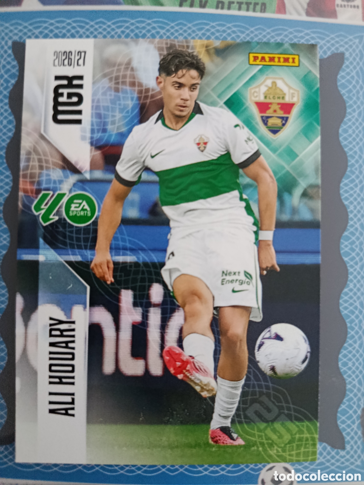 Cromos de f&uacute;tbol: MEGACRACKS 2026 2027 26 27 - PANINI - N&ordm; ALI HOUARY ELCHE