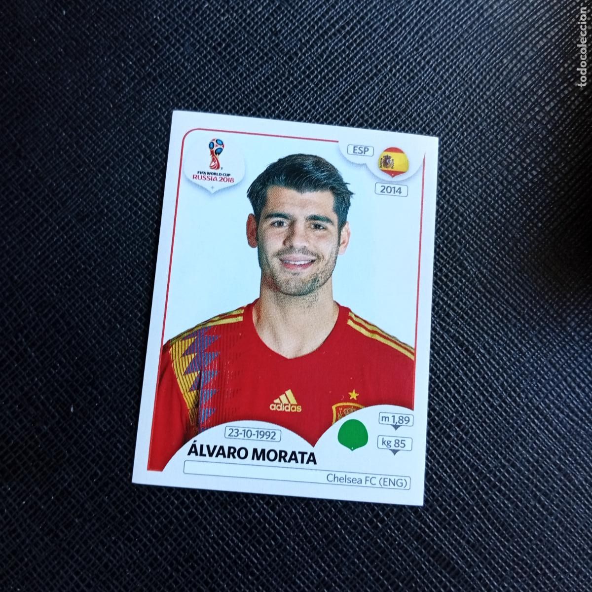 Cromos de f&uacute;tbol: 149 MORATA ESPA&Ntilde;A PANINI MUNDIAL RUSIA 2018 CROMO FUTBOL 18 - SIN PEGAR - /CJ2
