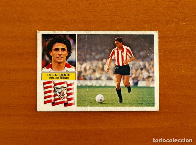 Cromos de Futebol: Athletic de Bilbao - De La Fuente - Liga 1982-1983, 82-83 - Ediciones Este
