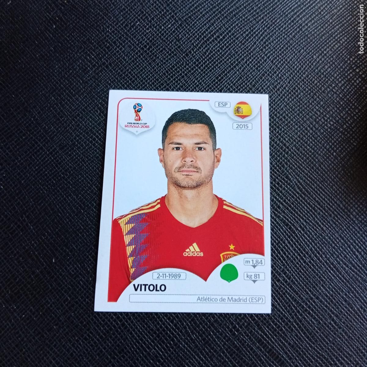 Cromos de Futebol: 150 VITOLO ESPA&Ntilde;A PANINI MUNDIAL RUSIA 2018 CROMO FUTBOL 18 - SIN PEGAR - /CJ2 B