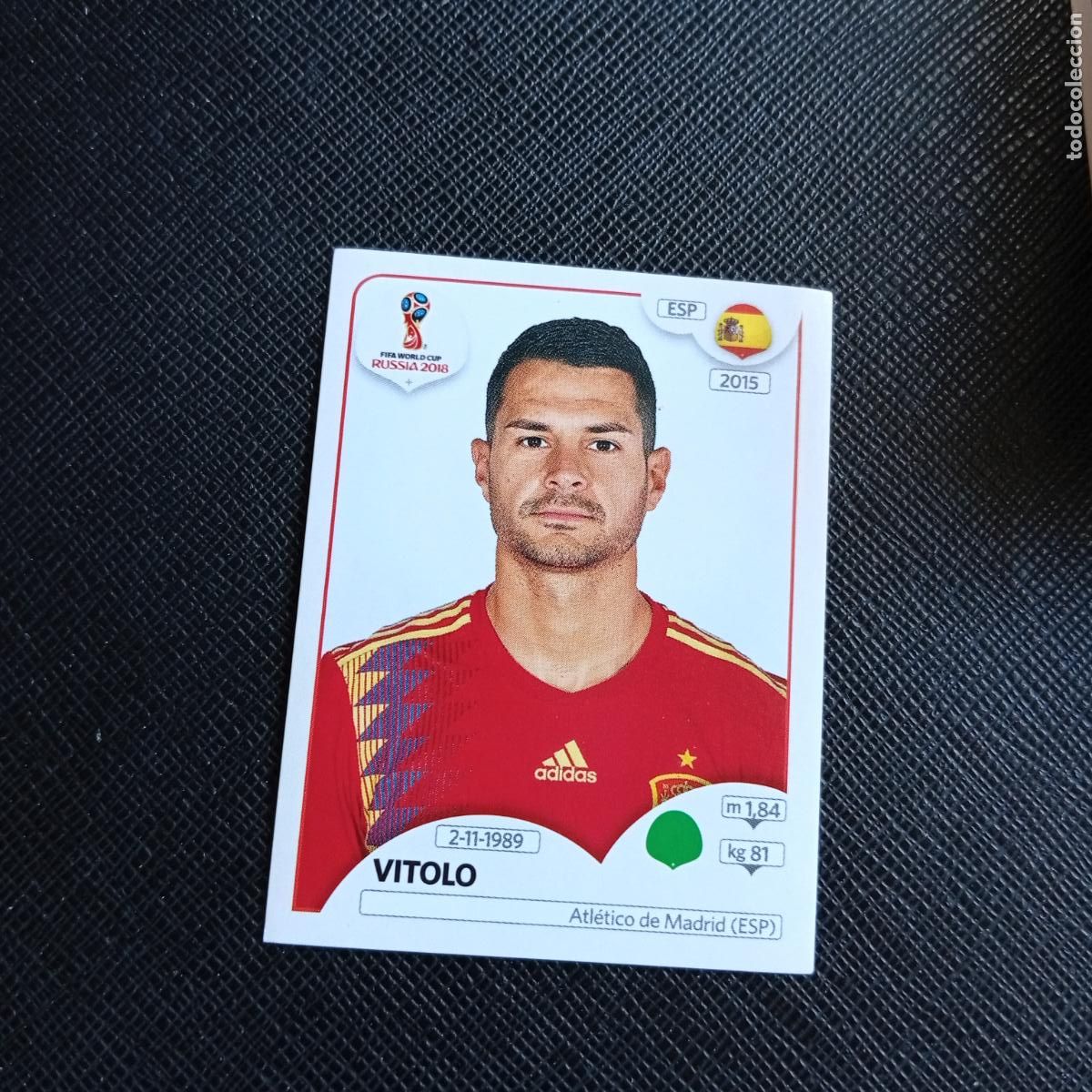 Cromos de Futebol: 150 VITOLO ESPA&Ntilde;A PANINI MUNDIAL RUSIA 2018 CROMO FUTBOL 18 - SIN PEGAR - /CJ2 C