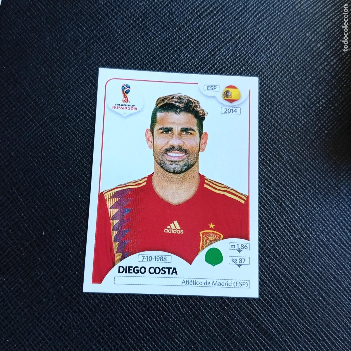 Cromos de Futebol: 151 DIEGO COSTA ESPA&Ntilde;A PANINI MUNDIAL RUSIA 2018 CROMO FUTBOL 18 - SIN PEGAR - /CJ2