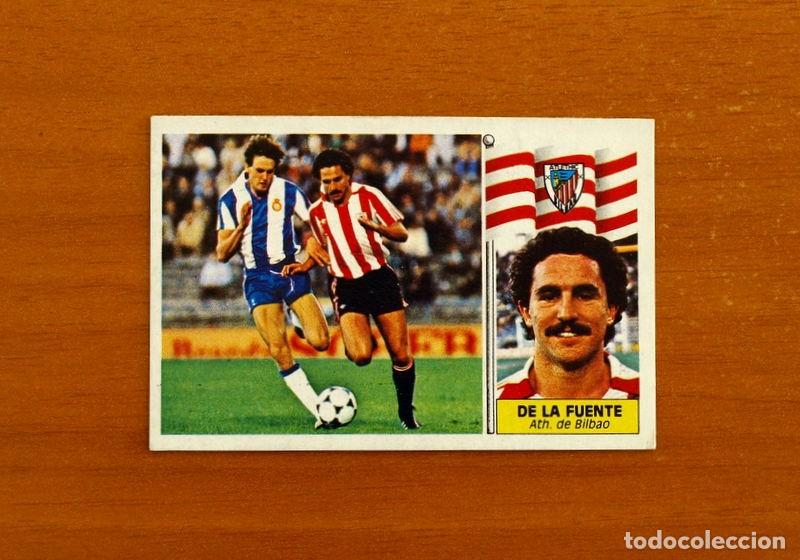 Cromos de Futebol: Athletic de Bilbao - De la Fuente - Ediciones Este Liga 1986-1987, 86-87 - Nunca pegado
