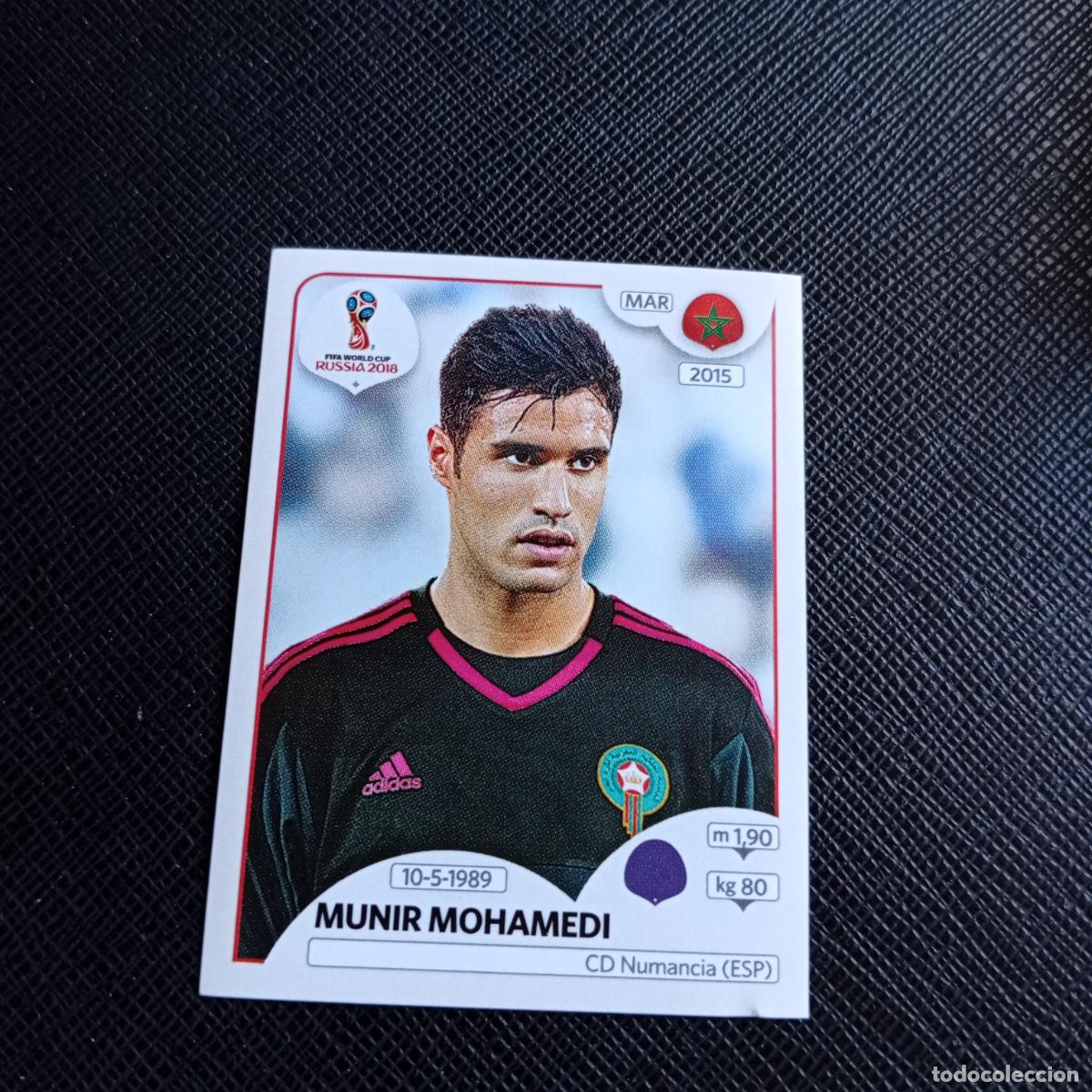 Cromos de Futebol: 154 MUNIR MOHANEDI MARRUECOS PANINI MUNDIAL RUSIA 2018 CROMO FUTBOL 18 - SIN PEGAR - /CJ2