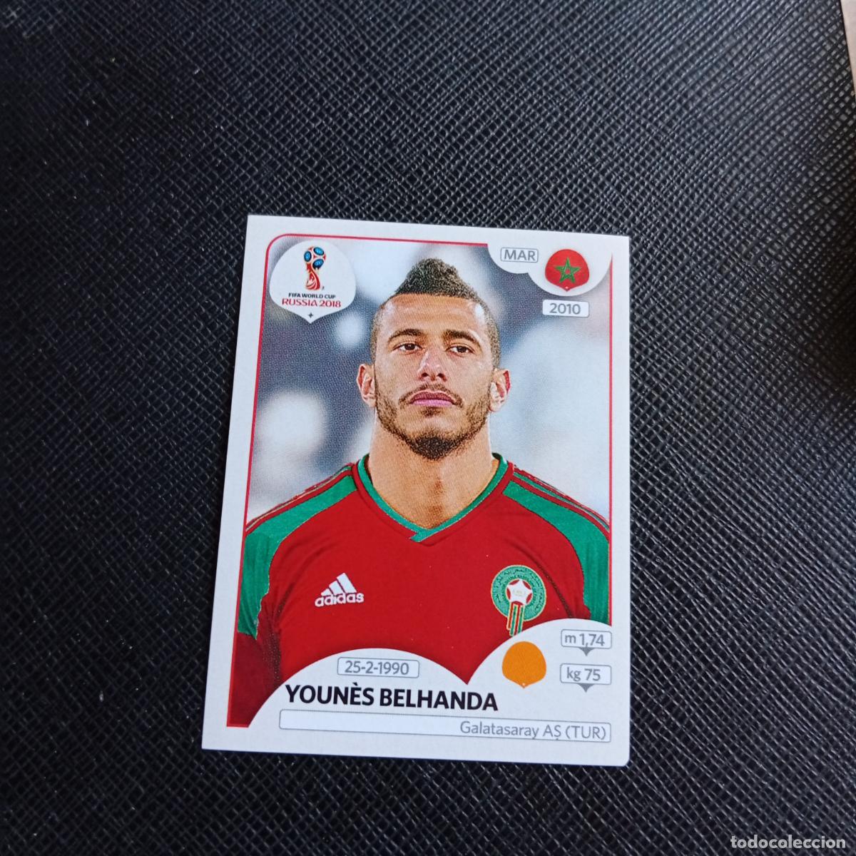 Cartes &agrave; collectionner de Football: 163 BELHANDA MARRUECOS PANINI MUNDIAL RUSIA 2018 CROMO FUTBOL 18 - SIN PEGAR - /CJ2