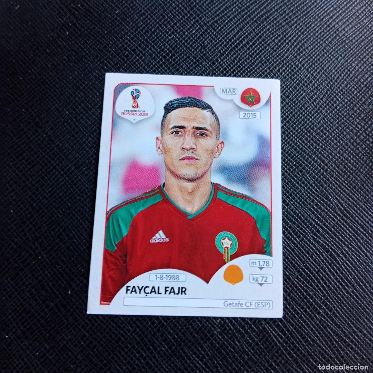 Cartes &agrave; collectionner de Football: 165 FAYCAL FAJR MARRUECOS PANINI MUNDIAL RUSIA 2018 CROMO FUTBOL 18 - SIN PEGAR - /CJ2