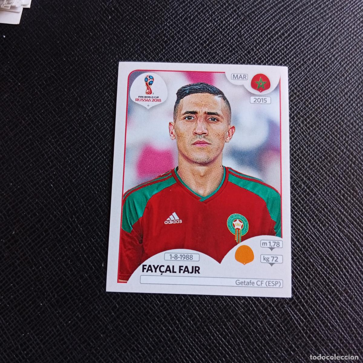 Cartes &agrave; collectionner de Football: 165 FAYCAL FAJR MARRUECOS PANINI MUNDIAL RUSIA 2018 CROMO FUTBOL 18 - SIN PEGAR - /CJ2 .