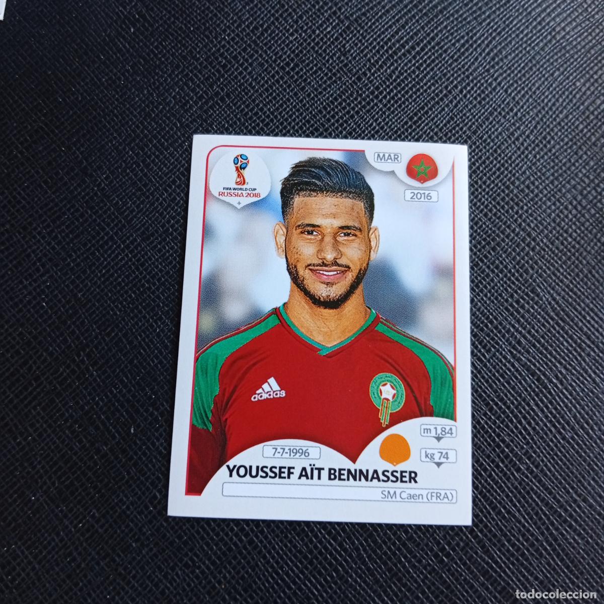 Cartes &agrave; collectionner de Football: 167 BENNASSER MARRUECOS PANINI MUNDIAL RUSIA 2018 CROMO FUTBOL 18 - SIN PEGAR - /CJ2 .