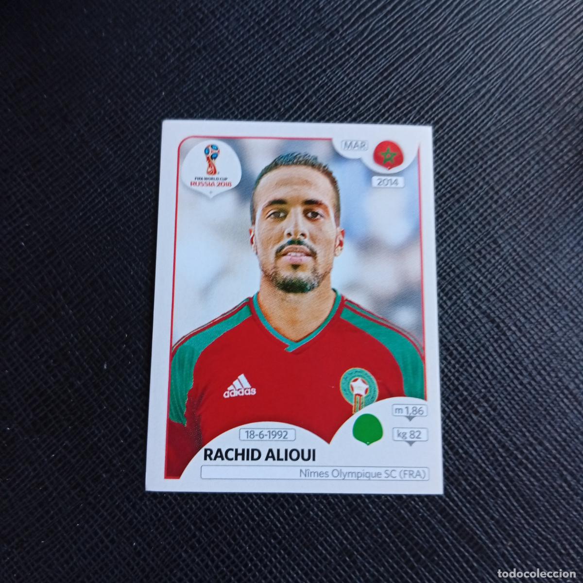 Figurine di Calcio: 169 RACHID ALIOUI MARRUECOS PANINI MUNDIAL RUSIA 2018 CROMO FUTBOL 18 - SIN PEGAR - /CJ2 .