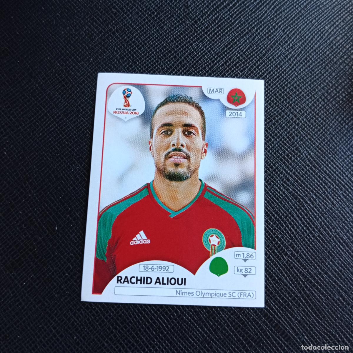 Figurine di Calcio: 169 RACHID ALIOUI MARRUECOS PANINI MUNDIAL RUSIA 2018 CROMO FUTBOL 18 - SIN PEGAR - /CJ2 .