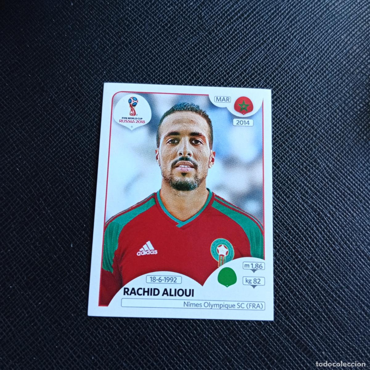 Figurine di Calcio: 169 RACHID ALIOUI MARRUECOS PANINI MUNDIAL RUSIA 2018 CROMO FUTBOL 18 - SIN PEGAR - /CJ2 .