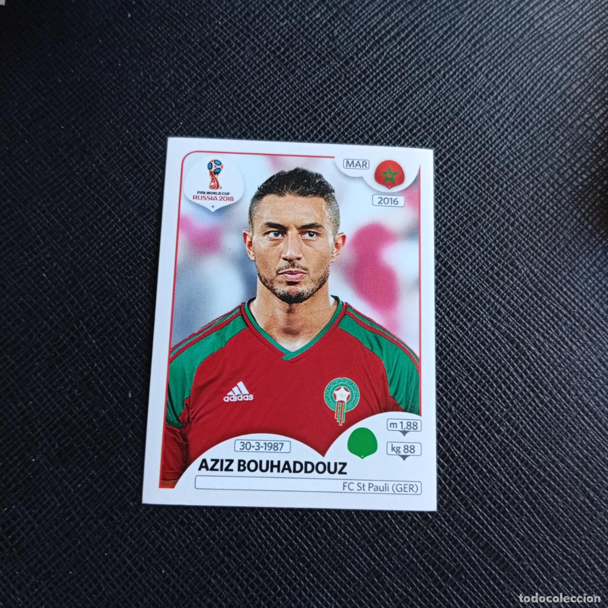 Cromos de f&uacute;tbol: 170 BOUHADDOUZ MARRUECOS PANINI MUNDIAL RUSIA 2018 CROMO FUTBOL 18 - SIN PEGAR - /CJ2