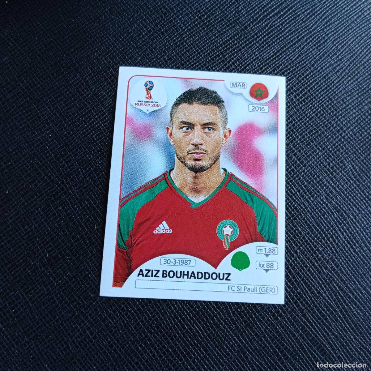 Cromos de f&uacute;tbol: 170 BOUHADDOUZ MARRUECOS PANINI MUNDIAL RUSIA 2018 CROMO FUTBOL 18 - SIN PEGAR - /CJ2