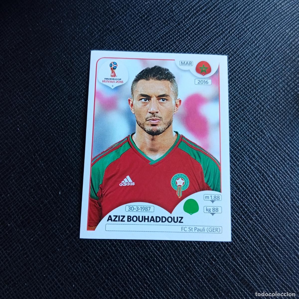 Cromos de f&uacute;tbol: 170 BOUHADDOUZ MARRUECOS PANINI MUNDIAL RUSIA 2018 CROMO FUTBOL 18 - SIN PEGAR - /CJ2
