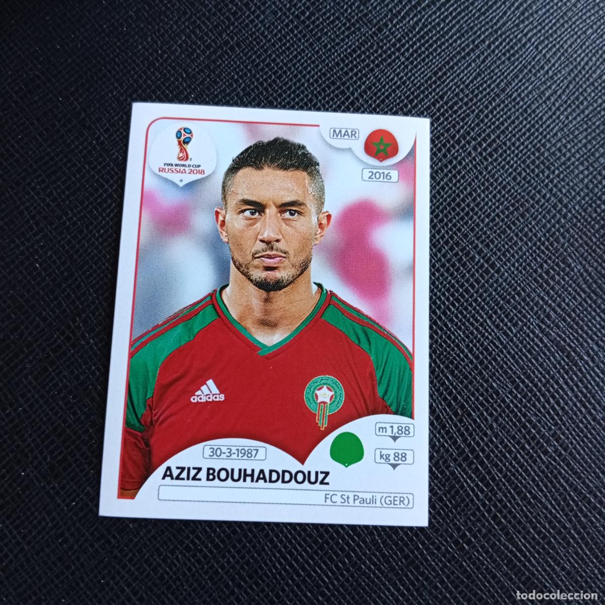 Cromos de f&uacute;tbol: 170 BOUHADDOUZ MARRUECOS PANINI MUNDIAL RUSIA 2018 CROMO FUTBOL 18 - SIN PEGAR - /CJ2 .