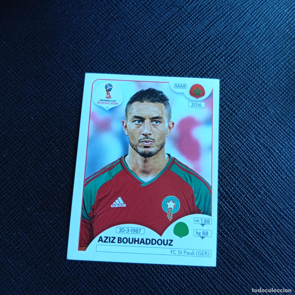 Cromos de f&uacute;tbol: 170 BOUHADDOUZ MARRUECOS PANINI MUNDIAL RUSIA 2018 CROMO FUTBOL 18 - SIN PEGAR - /CJ2 .