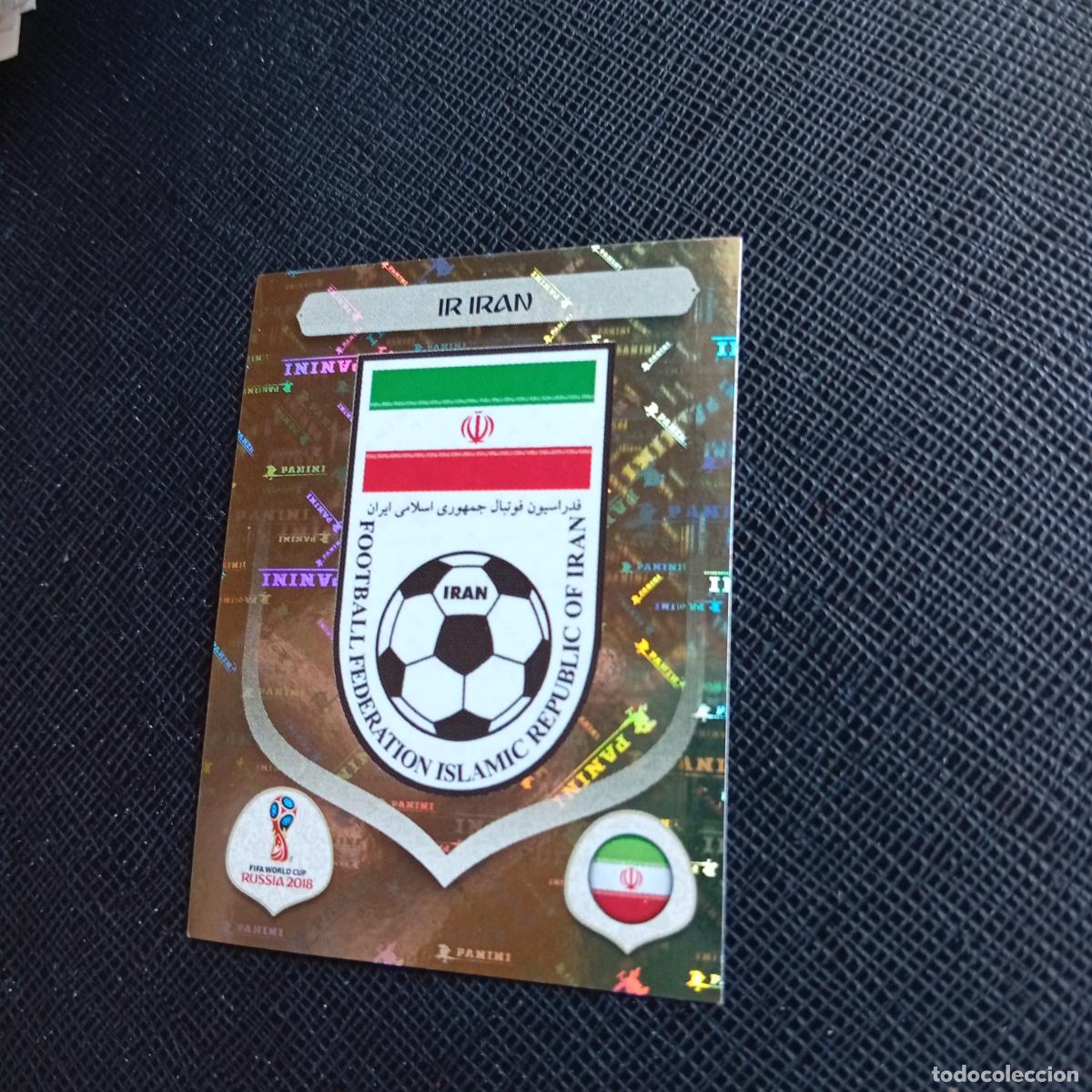 Cromos de f&uacute;tbol: 172 ESCUDO IRAN PANINI MUNDIAL RUSIA 2018 CROMO FUTBOL 18 - SIN PEGAR - /CJ2