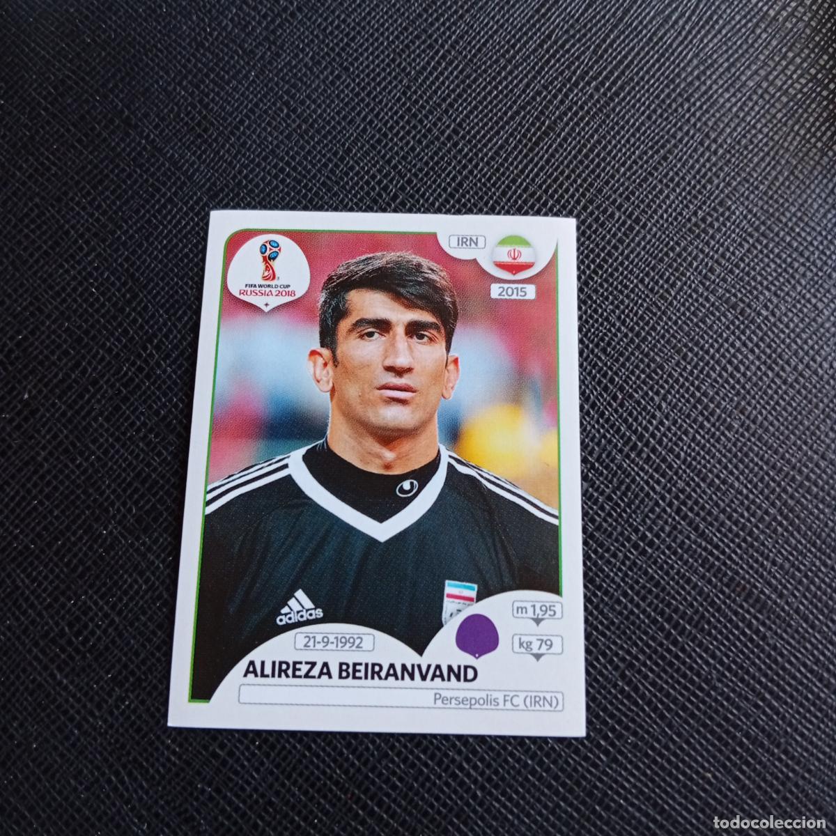 Cromos de f&uacute;tbol: 174 BEIRANVAND IRAN PANINI MUNDIAL RUSIA 2018 CROMO FUTBOL 18 - SIN PEGAR - /CJ2
