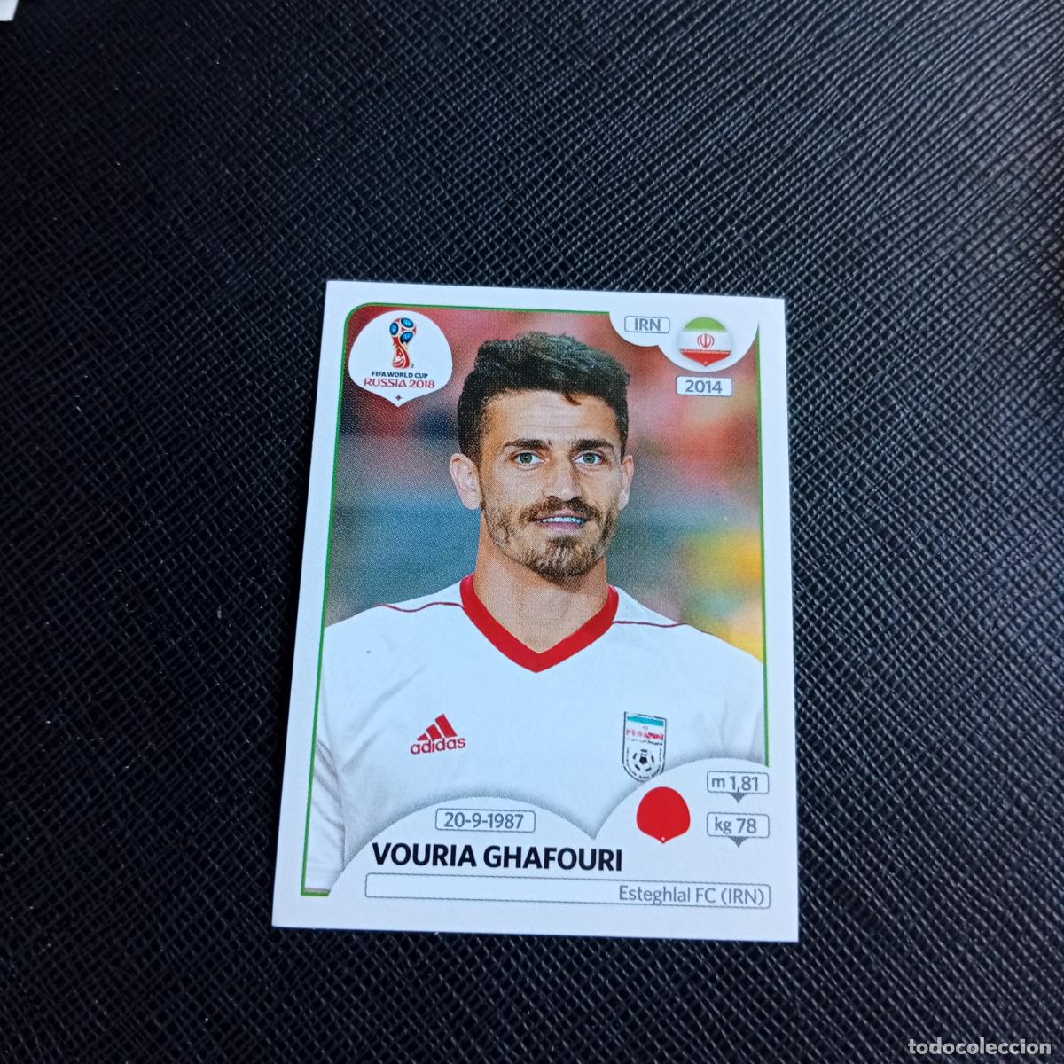 Fu&szlig;ball-Sticker: 176 GHAFOURI IRAN PANINI MUNDIAL RUSIA 2018 CROMO FUTBOL 18 - SIN PEGAR - /CJ2